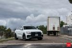 Audi Q8 55 TFSI Quattro on Vossen Wheels (HF-3) 2019 года